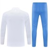 Sudadera De Entrenamiento Real Madrid Cremallera De Cuarto 2025-26 Blanca - Hombre